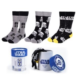 Star Wars Pack of 3 Adults Socks for Everyday Wear and Gifts