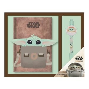 Star Wars Mandalorian Grogu Stationery Set