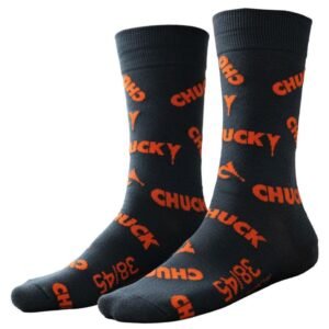 Chucky Pair of Adults Socks for Everyday Wear and Gifts UK 5-10 EU 38/45