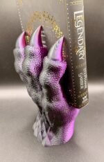 dragon claw book holder,dragon bookend,gothic bookend,fantasy decor,medieval decor,planet goblin,dark academia decor,dnd gift,bookworm gift,shelf decor,desk decor,dragon decor,reader gift