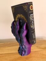 dragon claw book holder,dragon bookend,gothic bookend,fantasy decor,medieval decor,planet goblin,dark academia decor,dnd gift,bookworm gift,shelf decor,desk decor,dragon decor,reader gift