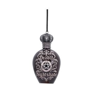 Deadly Nightshade Bottle Hanging Ornament 9.9cm