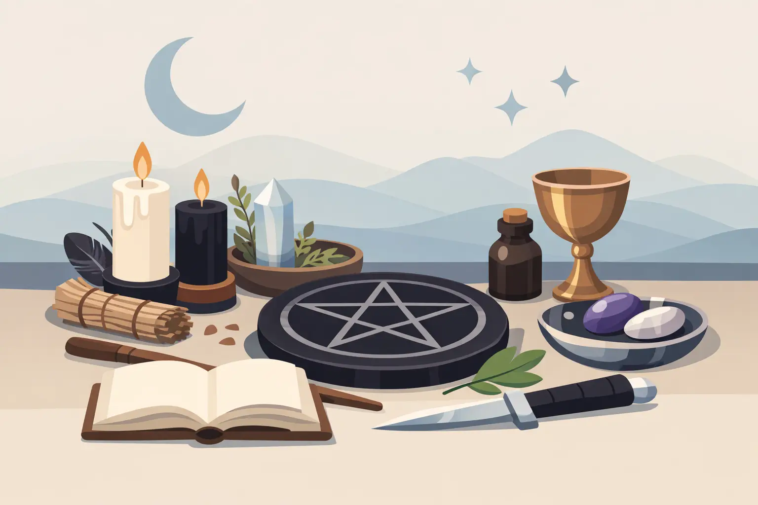Beginner Wiccan Altar Essentials Made Simple