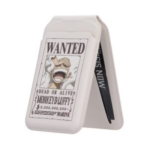 One Piece Luffy Wanted Poster Magsafe Card Holder 10.2cm