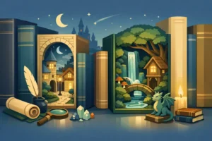 Fantasy Book Nook Kits for Magical Shelves