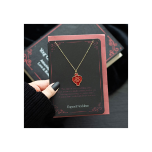 Love Potion Enamel Necklace Card