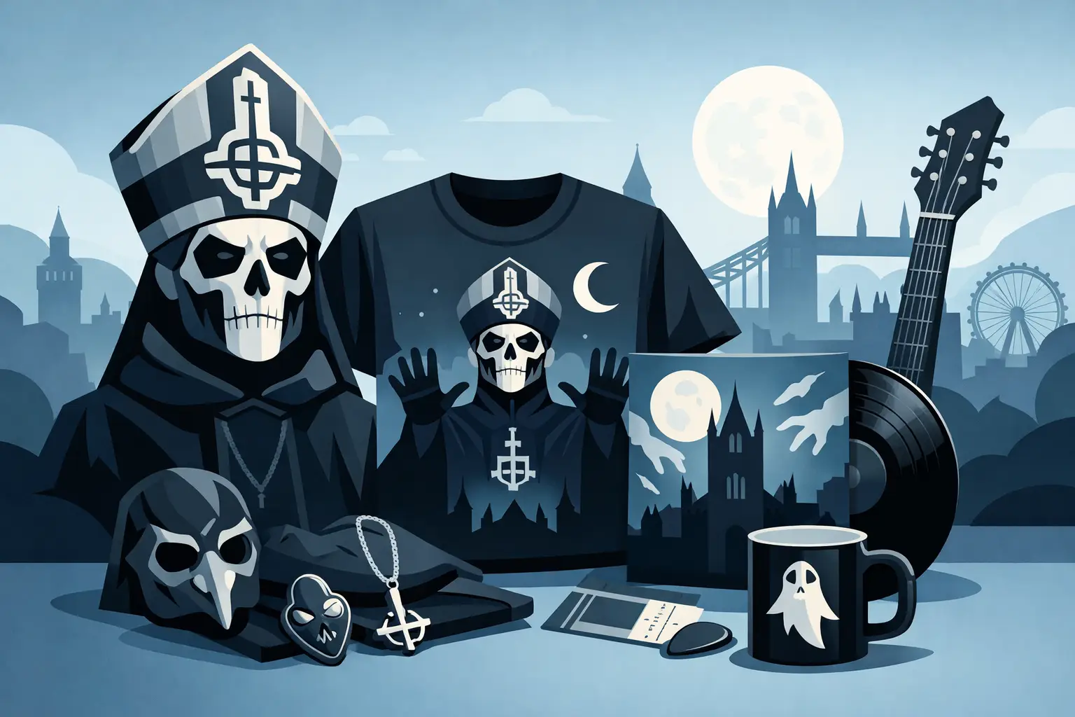 Ghost Band Merchandise UK for the Faithful