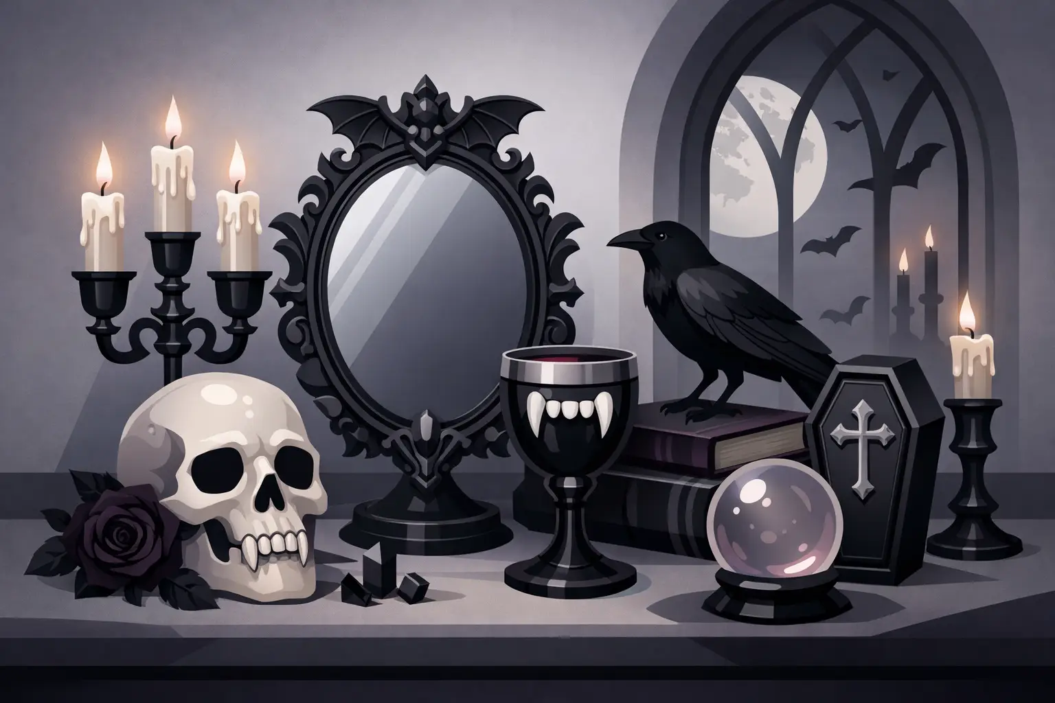 Gothic Home Decor Accessories With Proper Bite