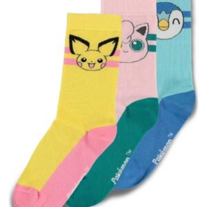Pokémon Socks 3-Pack