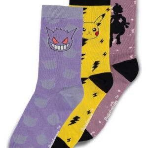 Pokémon Socks 3-Pack