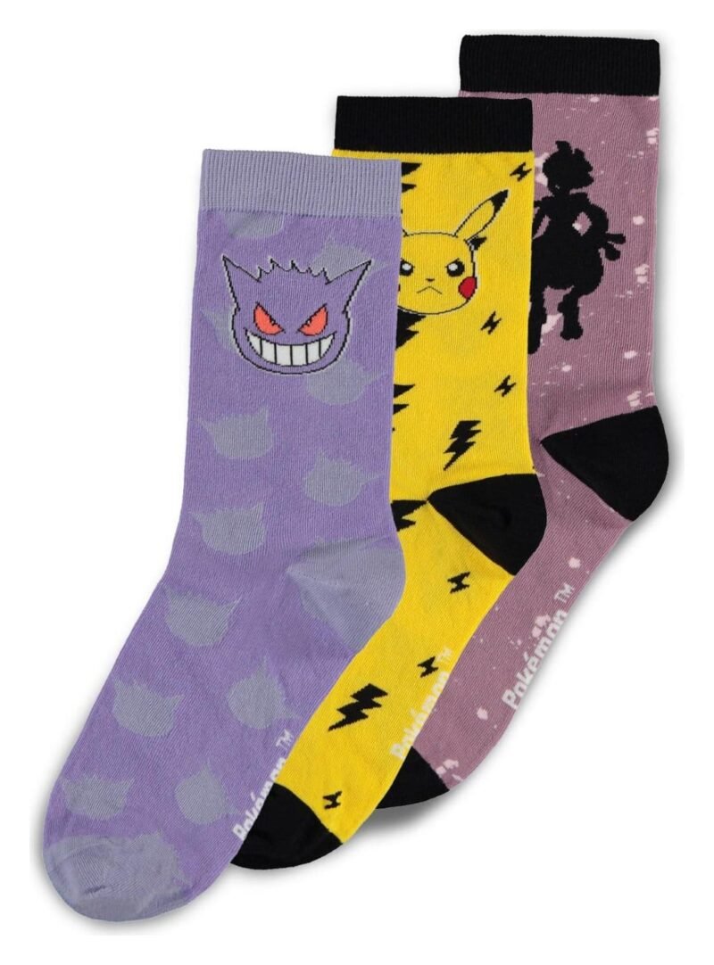 hr_cr882162pok-39-42 Pokémon Socks 3-Pack