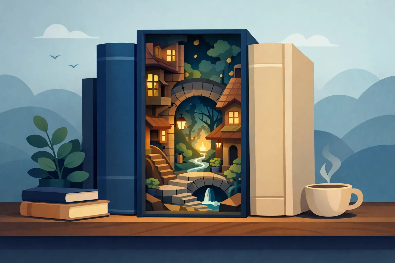 What Is a Book Nook? A Tiny World for Your Shelf