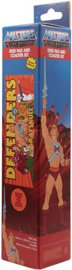 615uidlt +l. ac sl1440 He-Man desk pad and coaster set