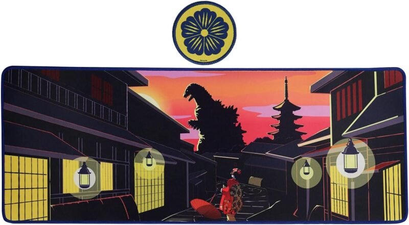 617fqspnkql. ac sl1296 Godzilla over Japanese town