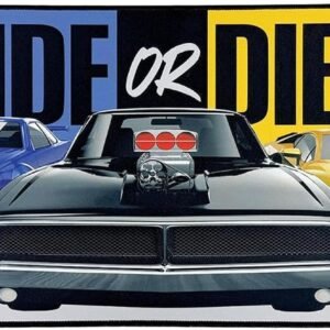 Fast and Furious cars and text.