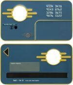 71iphoe7ocl. ac sx679 Vault-Tec ID card with numbers