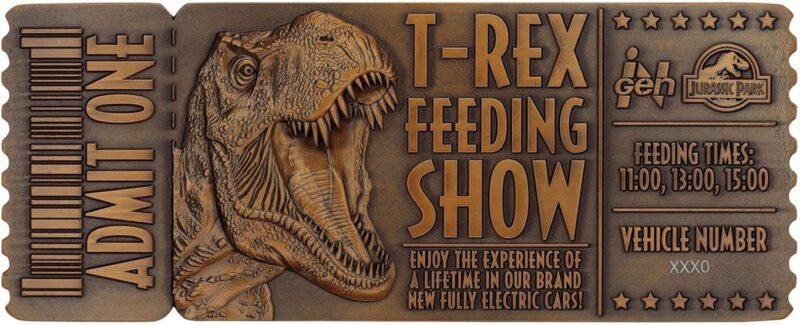 T-Rex feeding show ticket