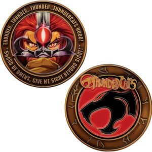 Thundercats coins with Lion-O