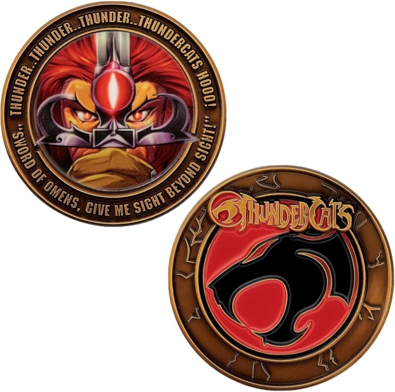 81rlbzph5jl. ac sl1500 Thundercats coins with Lion-O