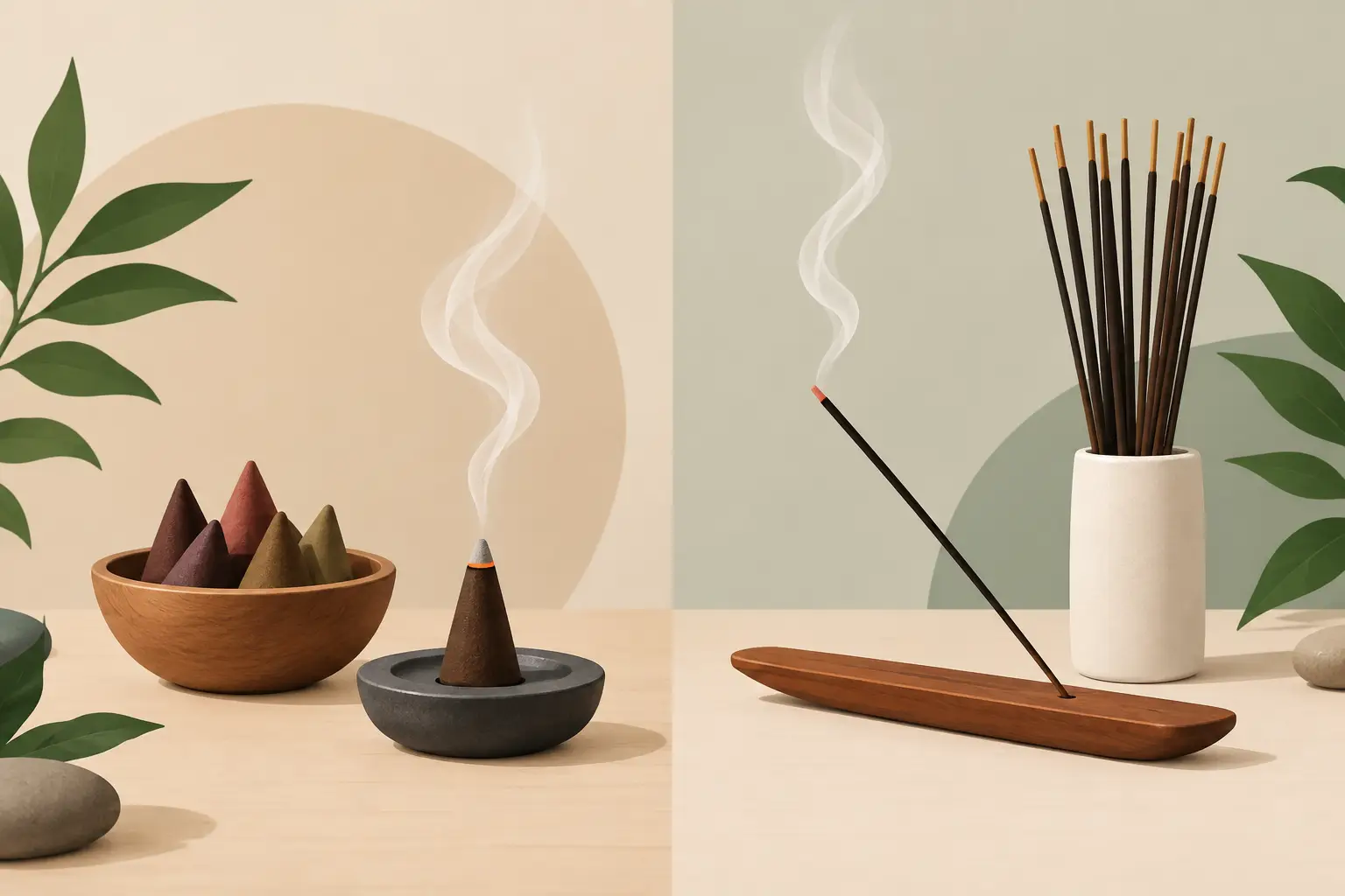 Incense Cones vs Sticks: Which Should You Burn?