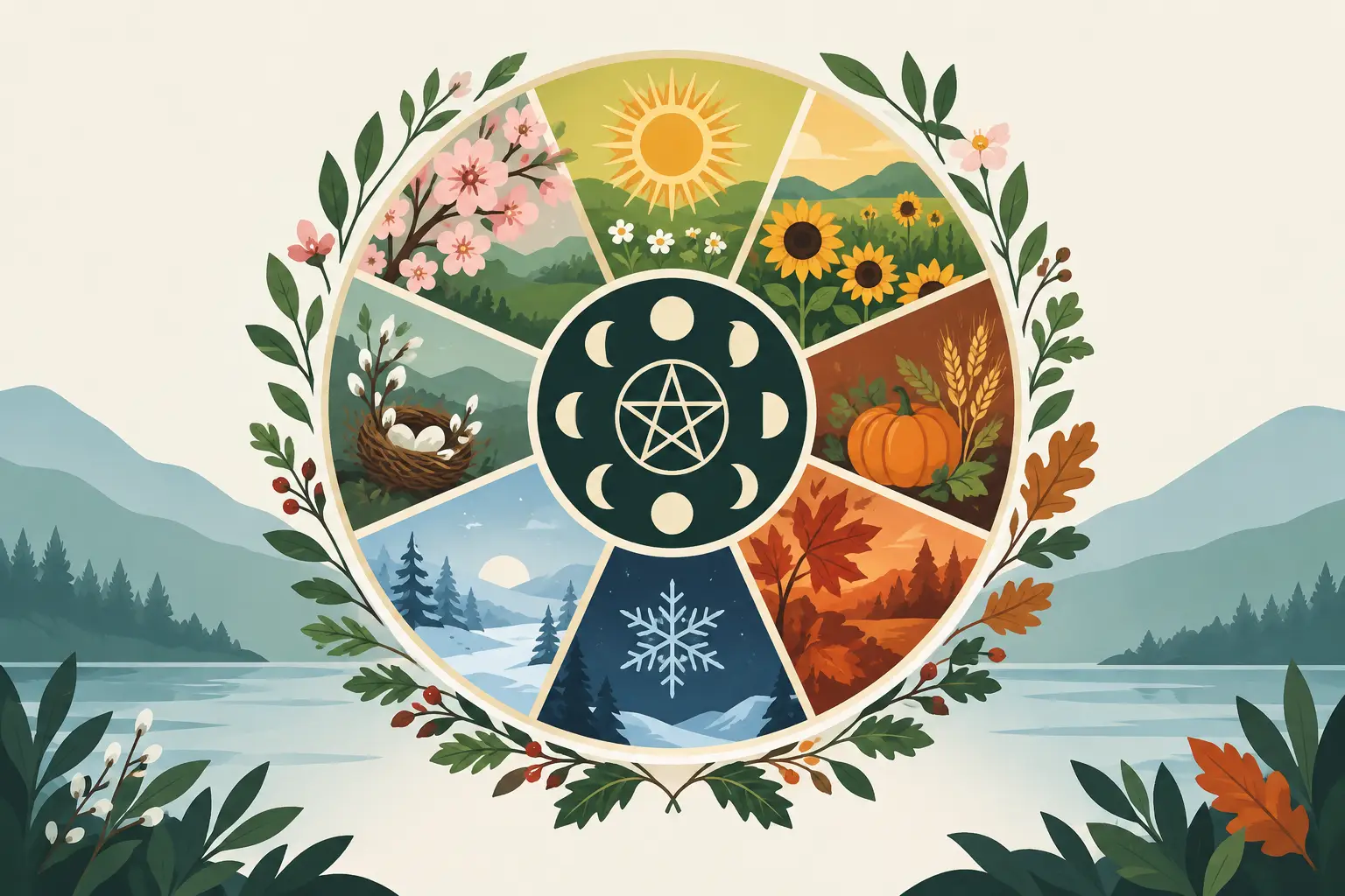 Pagan Festival Calendar Guide for the Wheel of the Year