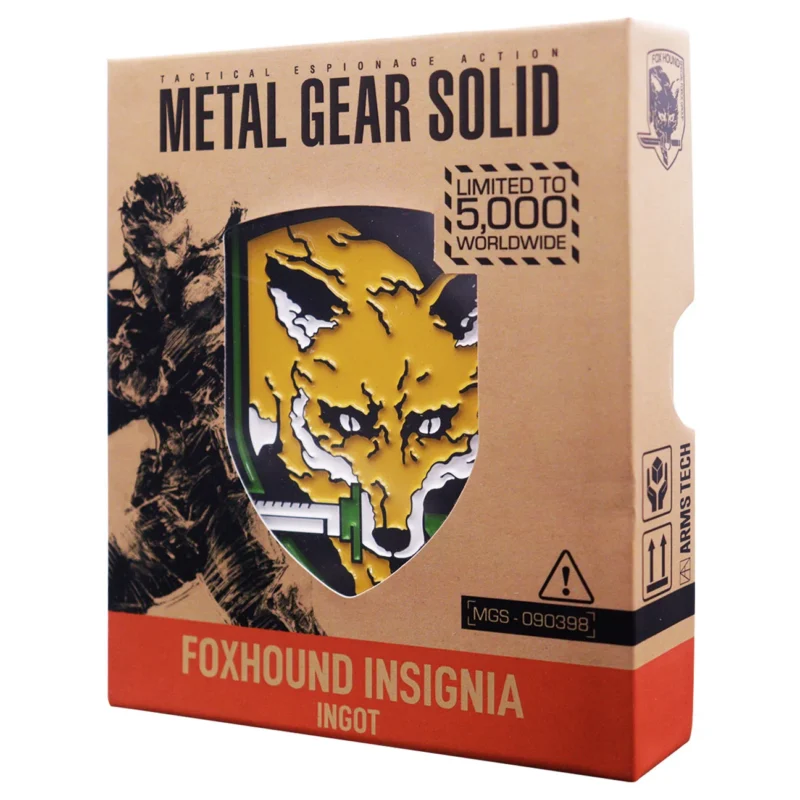 kon mgs02 pack angle white.jpg Metal Gear Solid Foxhound ingot.