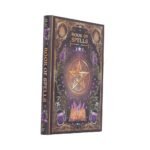 Book of spells with pentagram