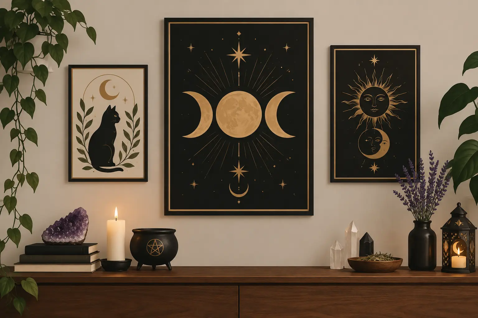 Best Occult Wall Art for Your Witchy Home