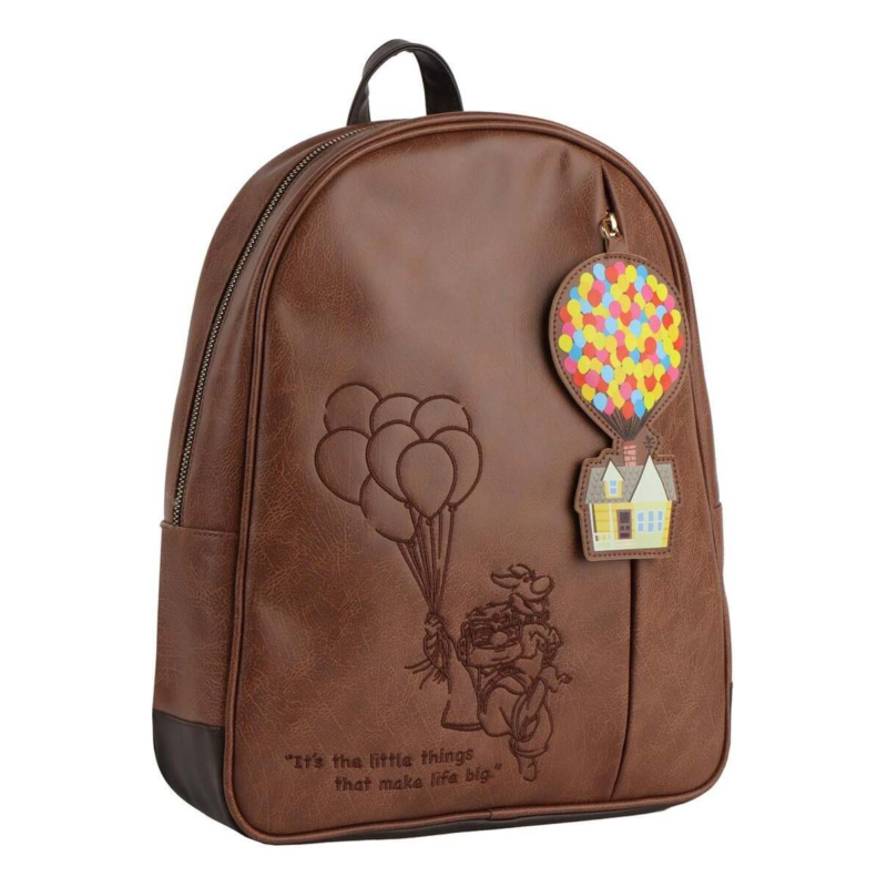 cerda bm 256939 pixar up fashion backpack 35x13 5x29cm.jpg Brown backpack with house balloon