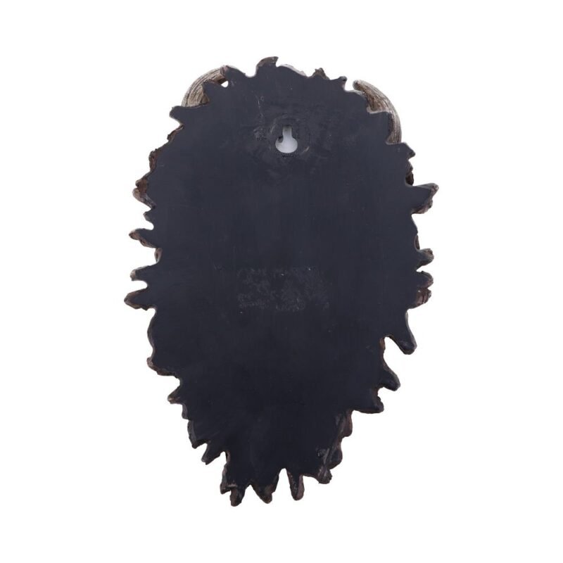 Back of decorative wall plaque