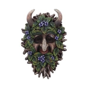 Green man with horns