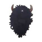 Bison horn wall mount