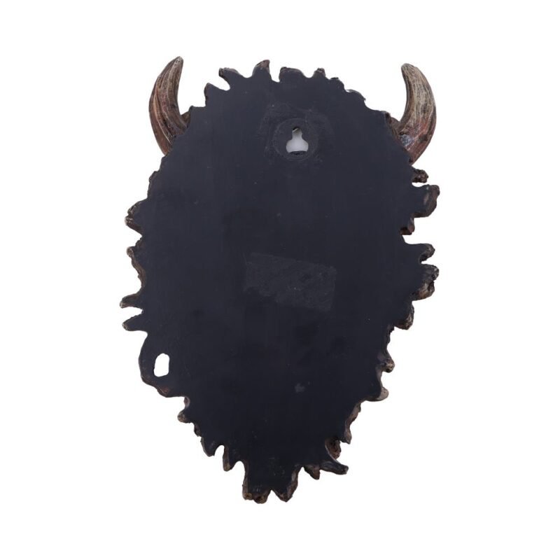 Bison horn wall mount