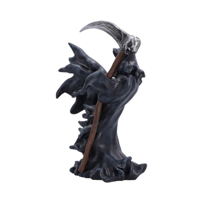 Grim reaper with scythe statue