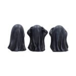 Three draped figures.