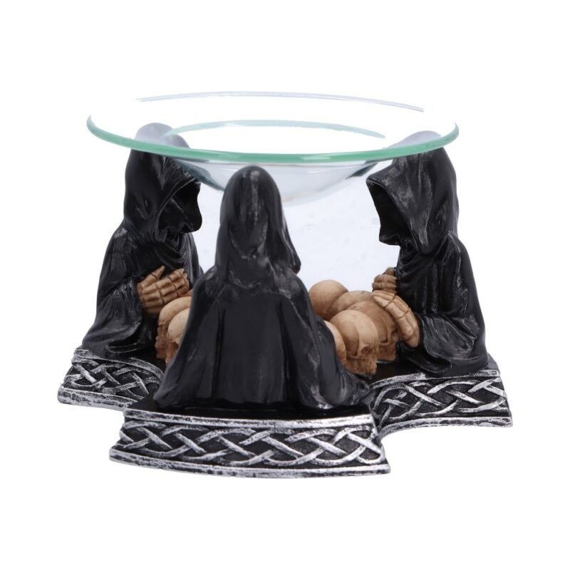 Grim reapers and skulls oil burner